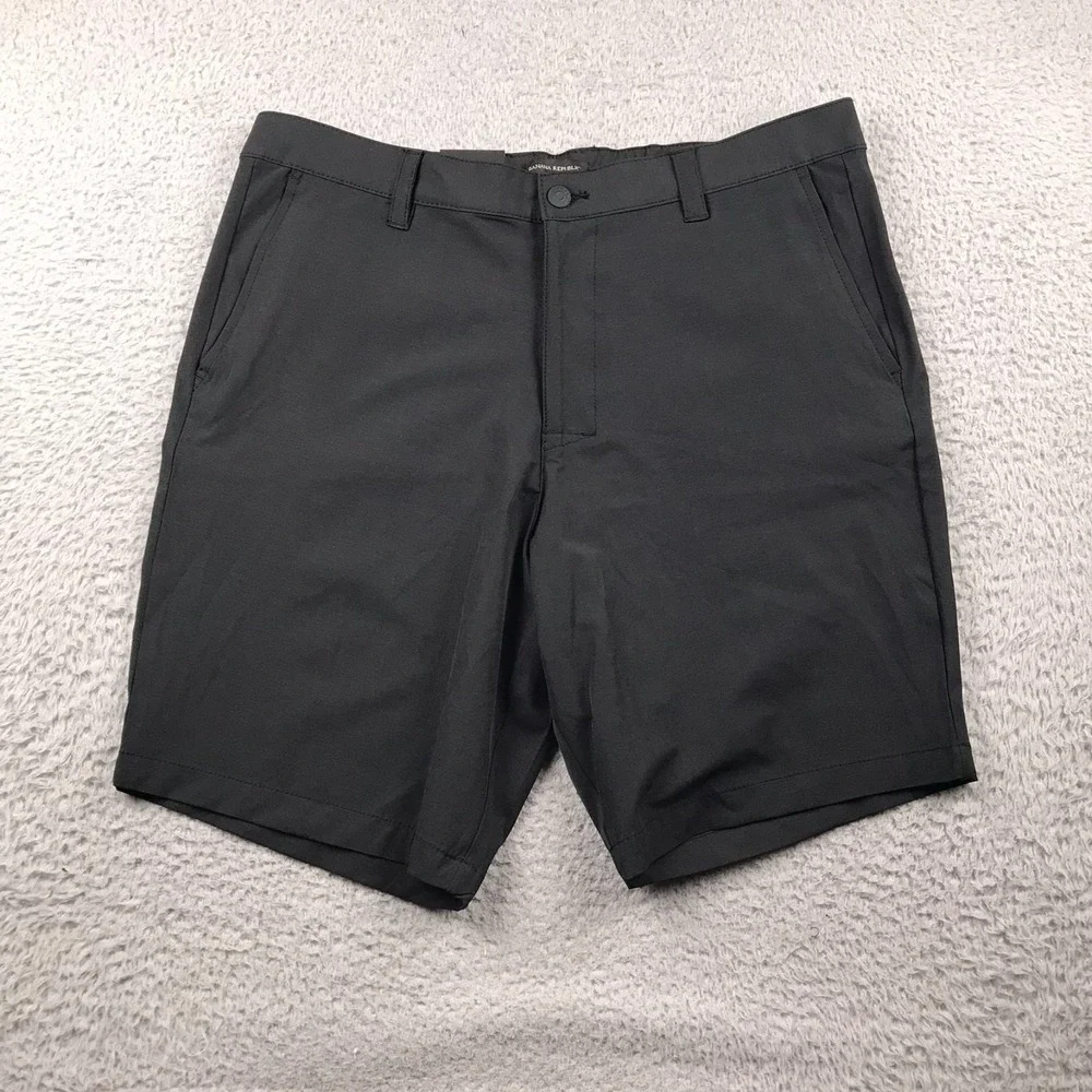 Banana Republic Comfort Flat‎ Front Shorts Mens 38 Black 9